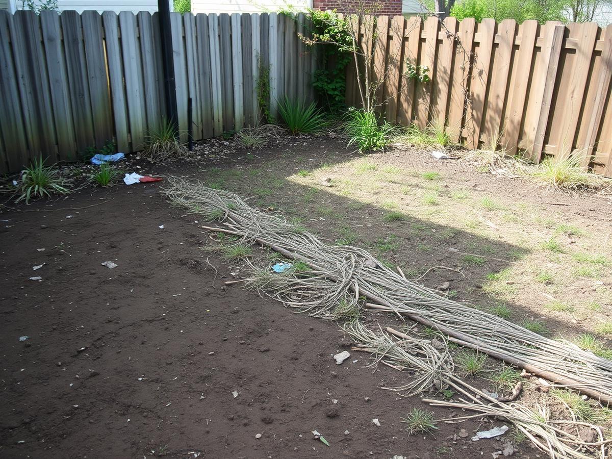 Backyard Retreat — before